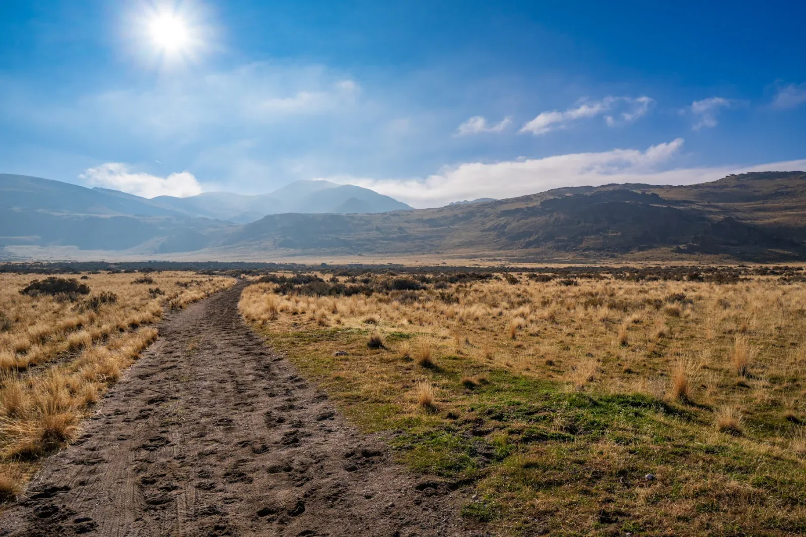 The approach trail